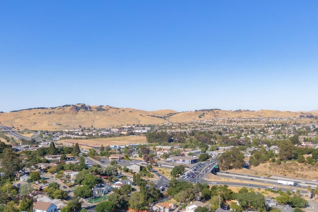 7 Fairview Ave, Vallejo, CA 94590 - aerial view of property and surrounding area featuring a mountain backdrop