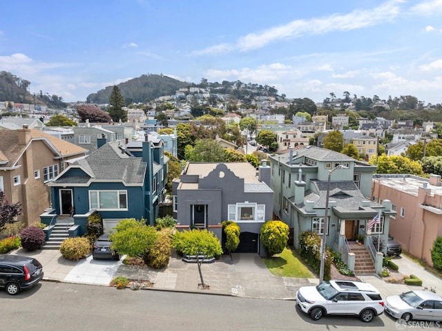 169 Forest Side Ave, San Francisco, CA 94127 - aerial view of residential area featuring mountains