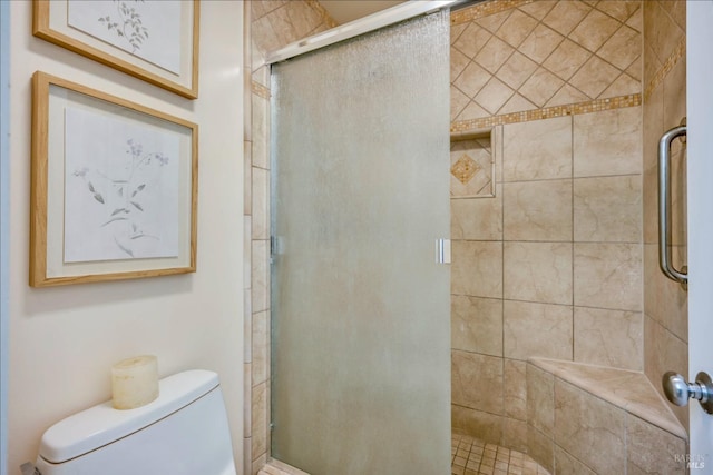 848 Acorn Way, Napa, CA 94558 - bathroom with a shower stall and toilet