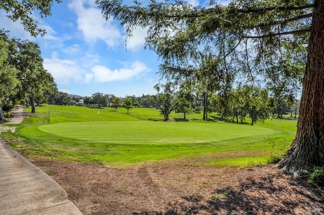 848 Acorn Way, Napa, CA 94558 - surrounding community featuring a lawn and golf course view