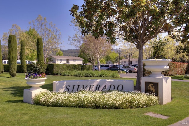 848 Acorn Way, Napa, CA 94558 - community sign with a yard