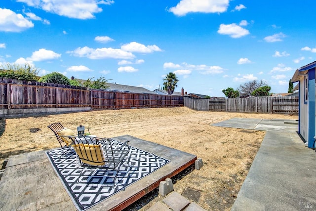 201 Pamela Ct, Vallejo, CA 94589 - fenced backyard with a patio