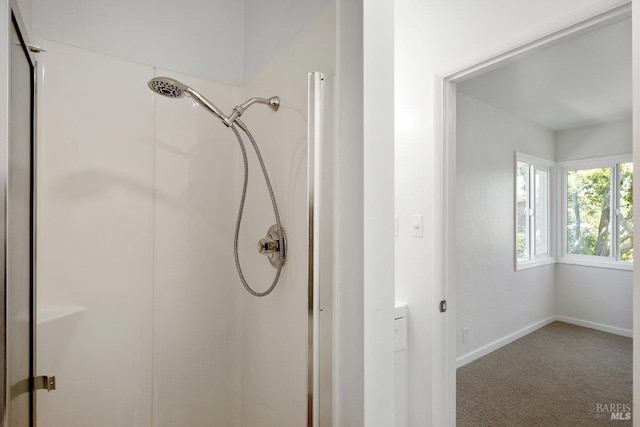 1408 Carl Ave, Vallejo, CA 94590 - full bath with a shower stall and baseboards