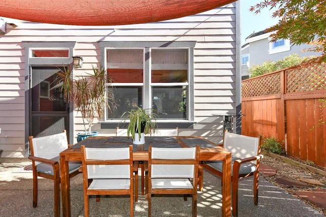 1617 Pear Tree Ln, Napa, CA 94558 - view of patio / terrace with outdoor dining space