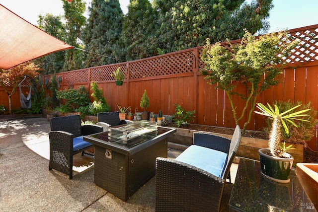 1617 Pear Tree Ln, Napa, CA 94558 - fenced backyard with a patio