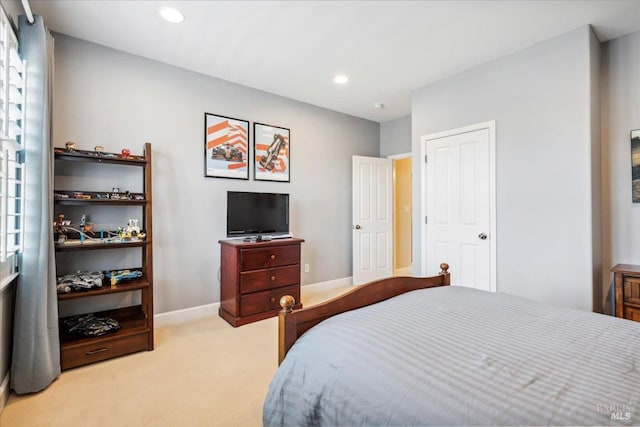 428 Lloyd Ct, Benicia, CA 94510 - carpeted bedroom with baseboards and recessed lighting