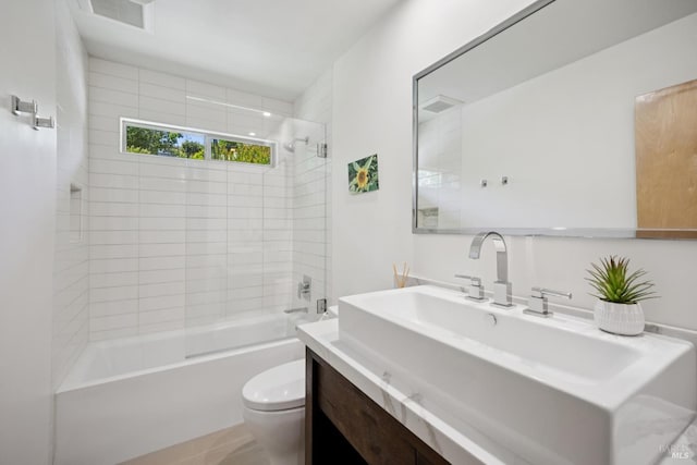 594 Tanbark Ter, San Rafael, CA 94903 - full bath with toilet, vanity, and tub / shower combination