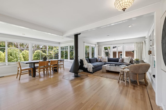 304 Laurel Way, Mill Valley, CA 94941 - living area with light wood-style floors and baseboards