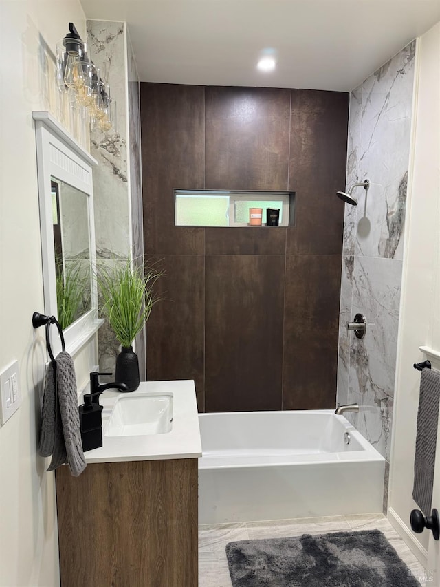 1529 San Anselmo Ave Unit A B, San Anselmo, CA 94960 - full bath with vanity and shower / tub combination