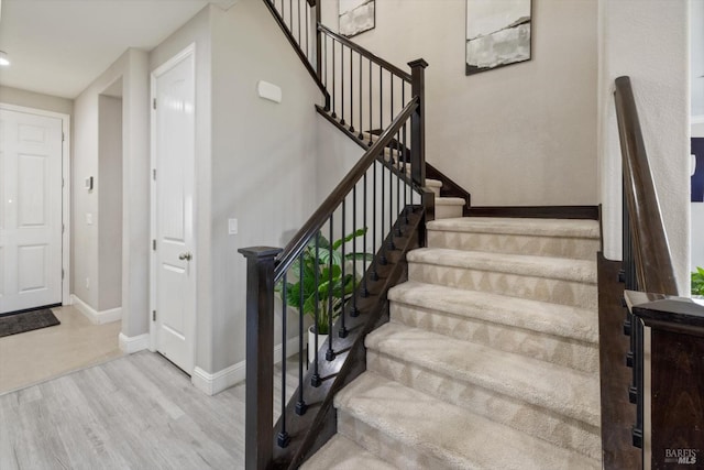5340 Discovery Way, Fairfield, CA 94533 - stairway with wood finished floors and baseboards