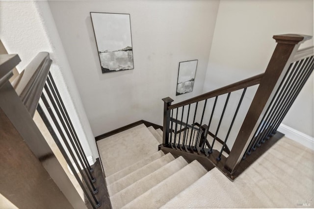 5340 Discovery Way, Fairfield, CA 94533 - stairway featuring baseboards and carpet