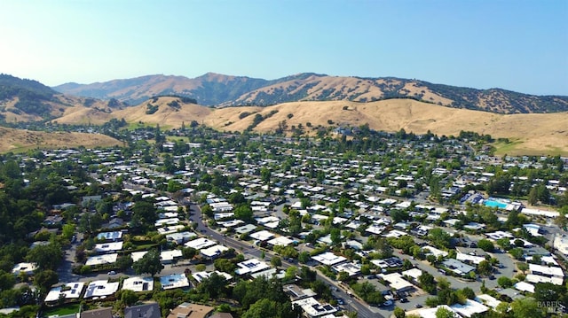 81 Forest Ln, San Rafael, CA 94903 - view of property location featuring a mountainous background and nearby suburban area
