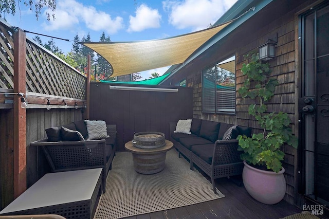 29 Pine Tree Cir, Cotati, CA 94931 - view of patio featuring an outdoor living space