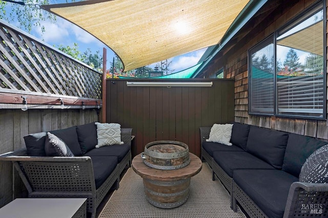 29 Pine Tree Cir, Cotati, CA 94931 - view of patio with an outdoor hangout area