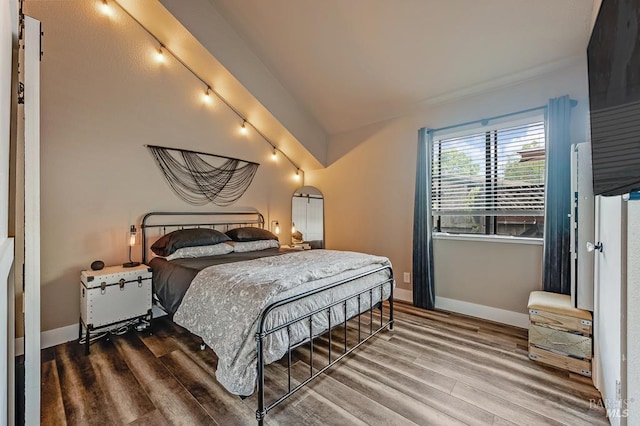 29 Pine Tree Cir, Cotati, CA 94931 - bedroom with wood finished floors and rail lighting