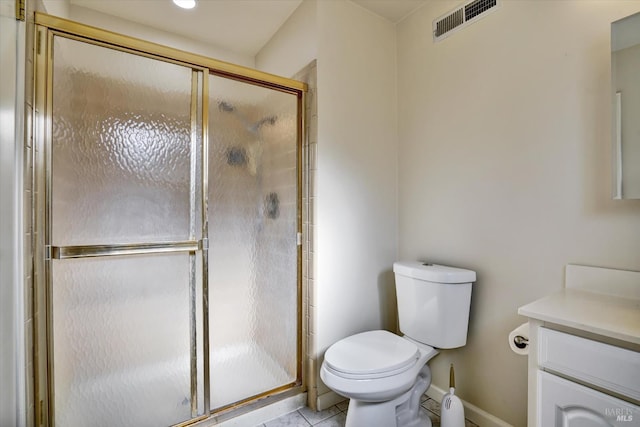 8567 Davona Dr, Dublin, CA 94568 - bathroom with vanity, tile patterned floors, and a shower stall