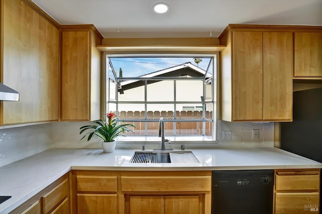 8567 Davona Dr, Dublin, CA 94568 - kitchen featuring dishwasher, tasteful backsplash, and light countertops