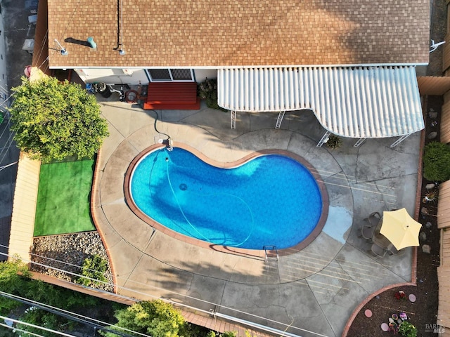 8567 Davona Dr, Dublin, CA 94568 - view of swimming pool featuring a patio area