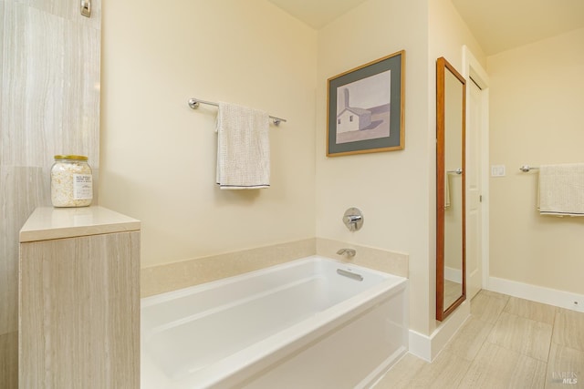 210 San Francisco Blvd, San Anselmo, CA 94960 - full bathroom featuring a garden tub and baseboards