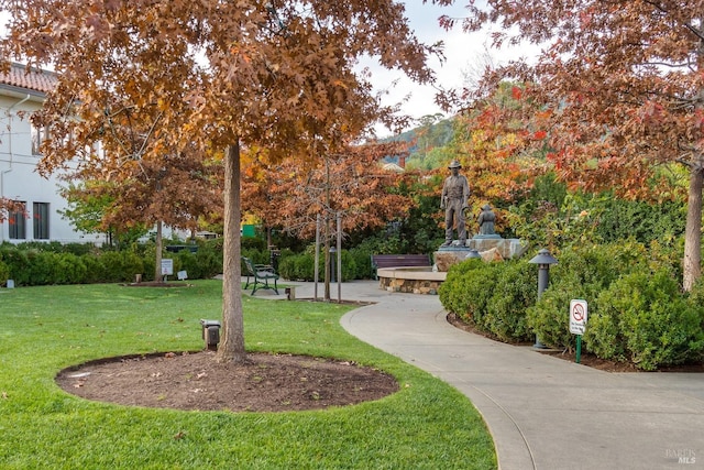 210 San Francisco Blvd, San Anselmo, CA 94960 - view of property's community featuring a lawn