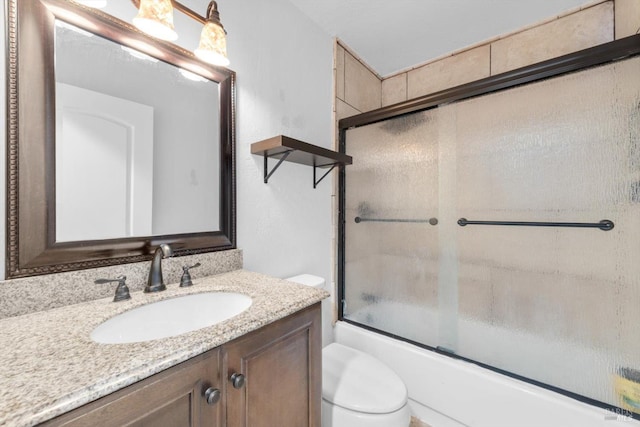 216 Walnut St, Suisun City, CA 94585 - bathroom with vanity and combined bath / shower with glass door
