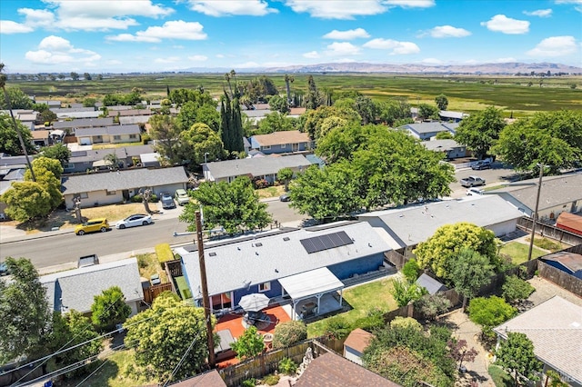 216 Walnut St, Suisun City, CA 94585 - aerial perspective of suburban area with a mountain backdrop