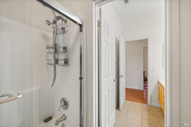 2131 Hailstone Way, Antioch, CA 94509 - full bathroom featuring tile patterned floors and combined bath / shower with glass door