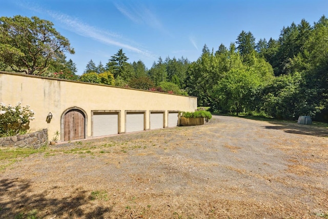 11018 Moonshine Rd, Sebastopol, CA 95472 - view of garage