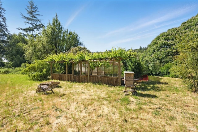 11018 Moonshine Rd, Sebastopol, CA 95472 - view of yard
