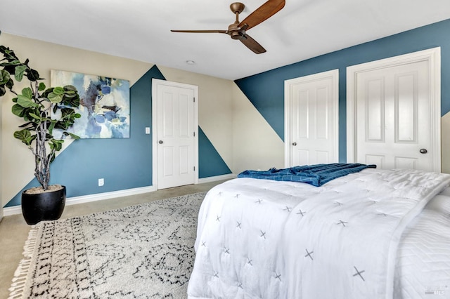 1130 W 9th St, Benicia, CA 94510 - bedroom featuring carpet floors and a ceiling fan