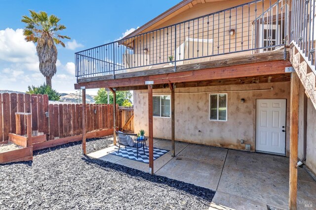 1130 W 9th St, Benicia, CA 94510 - view of patio / terrace featuring a deck