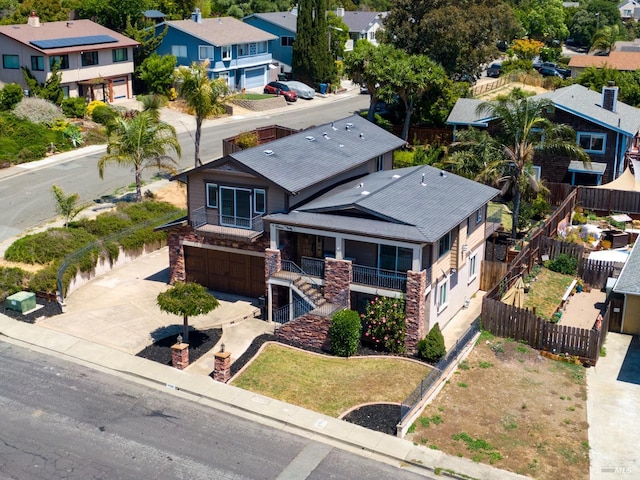 1130 W 9th St, Benicia, CA 94510 - aerial view of residential area