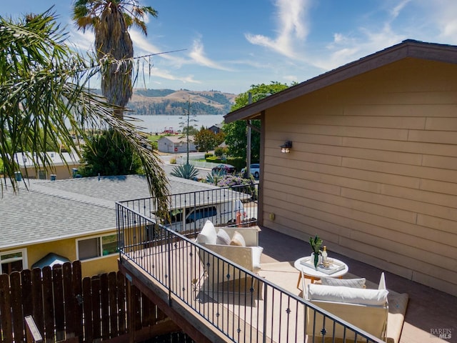 1130 W 9th St, Benicia, CA 94510 - balcony featuring a mountain view