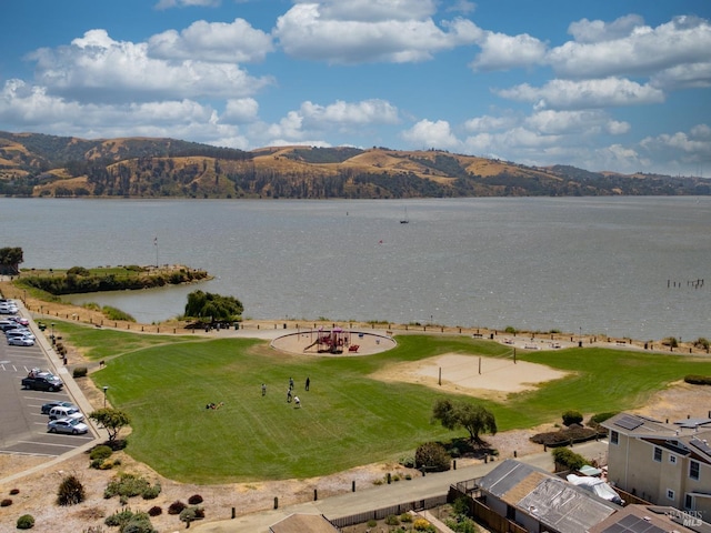 1130 W 9th St, Benicia, CA 94510 - water view featuring mountains