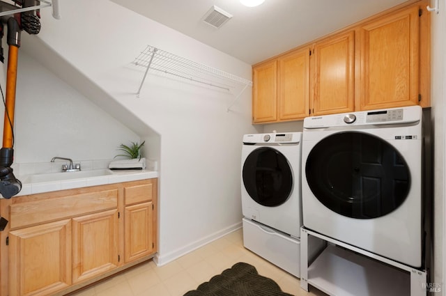479 Jasper Ct, Benicia, CA 94510 - washroom featuring cabinet space and washing machine and dryer