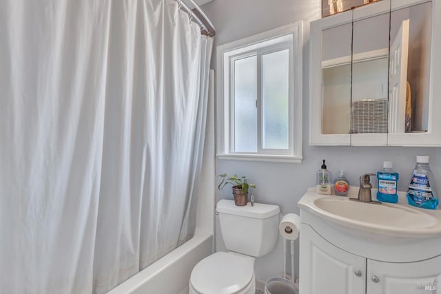 2720 Laurel St, Napa, CA 94558 - bathroom featuring vanity and shower / bath combination with curtain