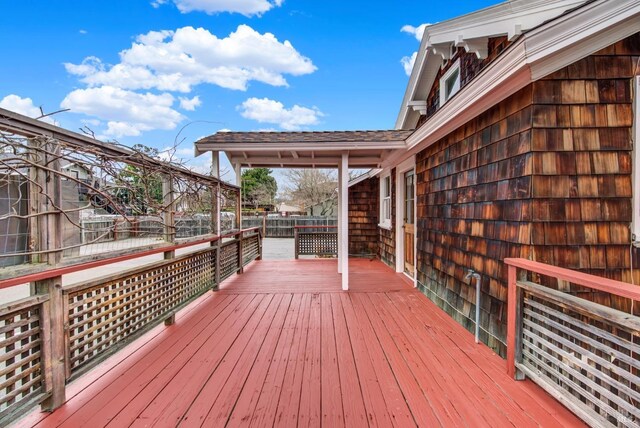 1763 2nd St, Napa, CA 94559 - view of wooden deck