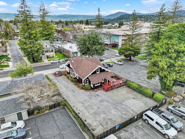 1763 2nd St, Napa, CA 94559 - aerial perspective of suburban area with mountains