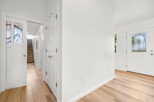 2290 Woolsey Rd, Fulton, CA 95439 - foyer featuring stairway and light wood finished floors