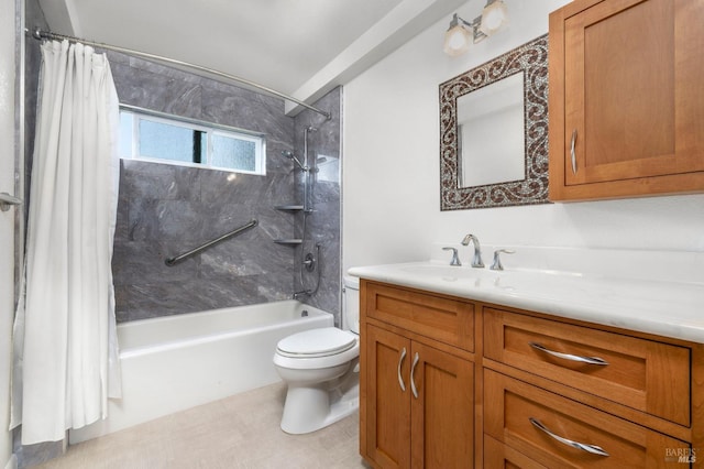 2290 Woolsey Rd, Fulton, CA 95439 - full bathroom featuring shower / bath combination with curtain and vanity