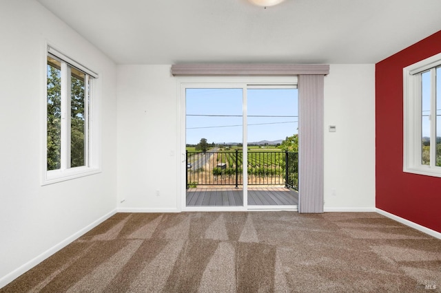 2290 Woolsey Rd, Fulton, CA 95439 - carpeted spare room featuring baseboards