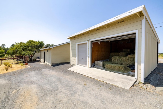 2290 Woolsey Rd, Fulton, CA 95439 - view of detached garage