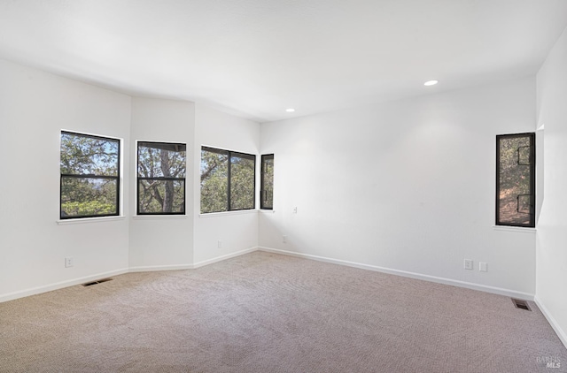 3604 Holly Ridge Dr, Santa Rosa, CA 95409 - unfurnished room with carpet and recessed lighting