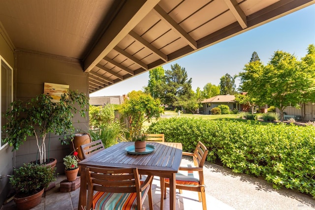406 White Oak Dr, Santa Rosa, CA 95409 - view of patio with outdoor dining space