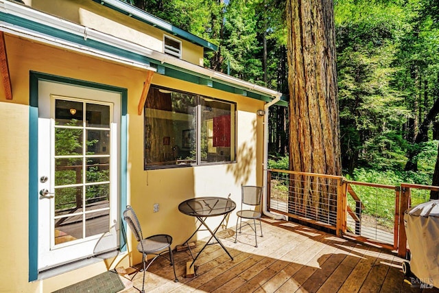 2685 Austin Creek Rd, Cazadero, CA 95421 - view of deck
