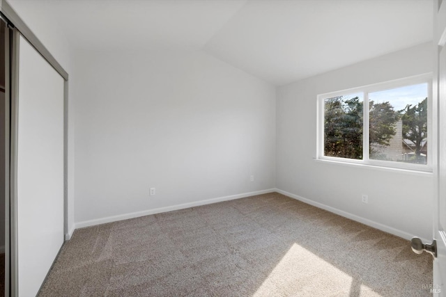 766 Calico Trl, Vacaville, CA 95687 - unfurnished bedroom with carpet, lofted ceiling, and a closet