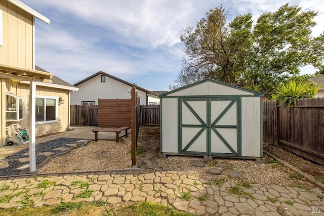 766 Calico Trl, Vacaville, CA 95687 - view of shed with a fenced backyard