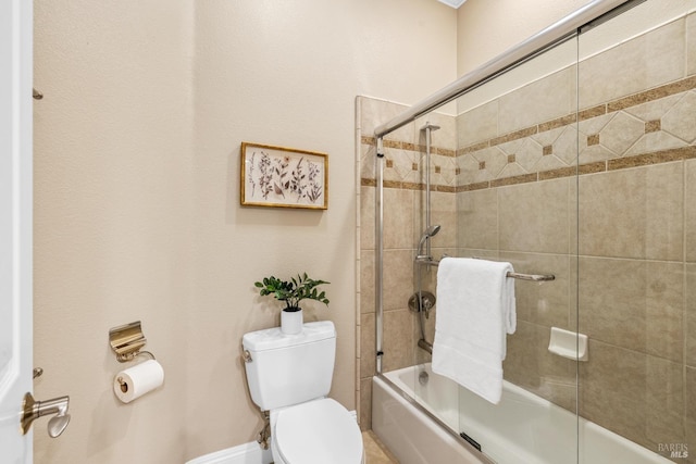 3439 Selene Ct, Santa Rosa, CA 95404 - bathroom featuring toilet and enclosed tub / shower combo