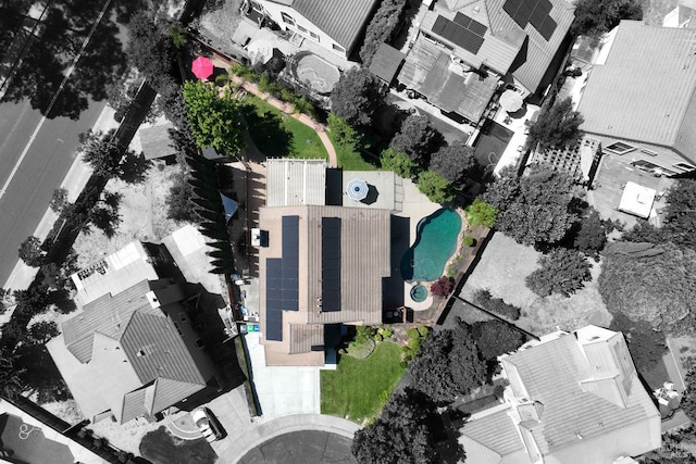 1105 Coulter Ct, Fairfield, CA 94533 - aerial view of a pool area