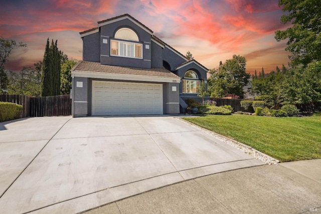 1105 Coulter Ct, Fairfield, CA 94533 - traditional-style home featuring concrete driveway, stucco siding, and an attached garage